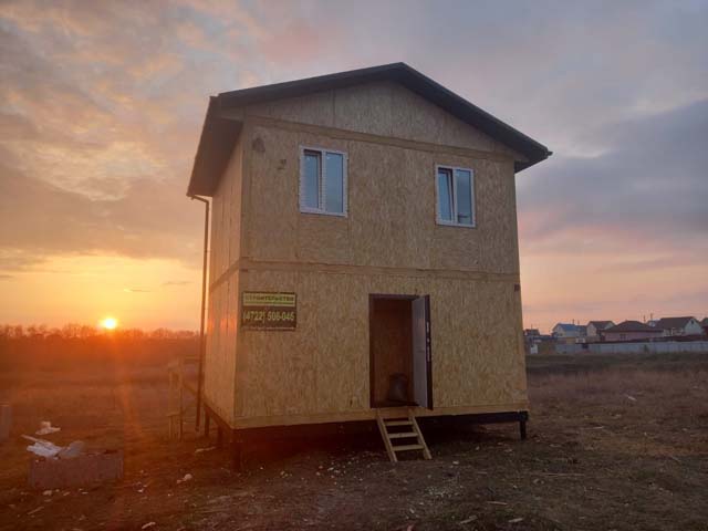 Сдача готового СИП-дома в Стрелецком Белгородского района Белгородской области